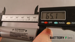 Panasonic NCR18650BD
