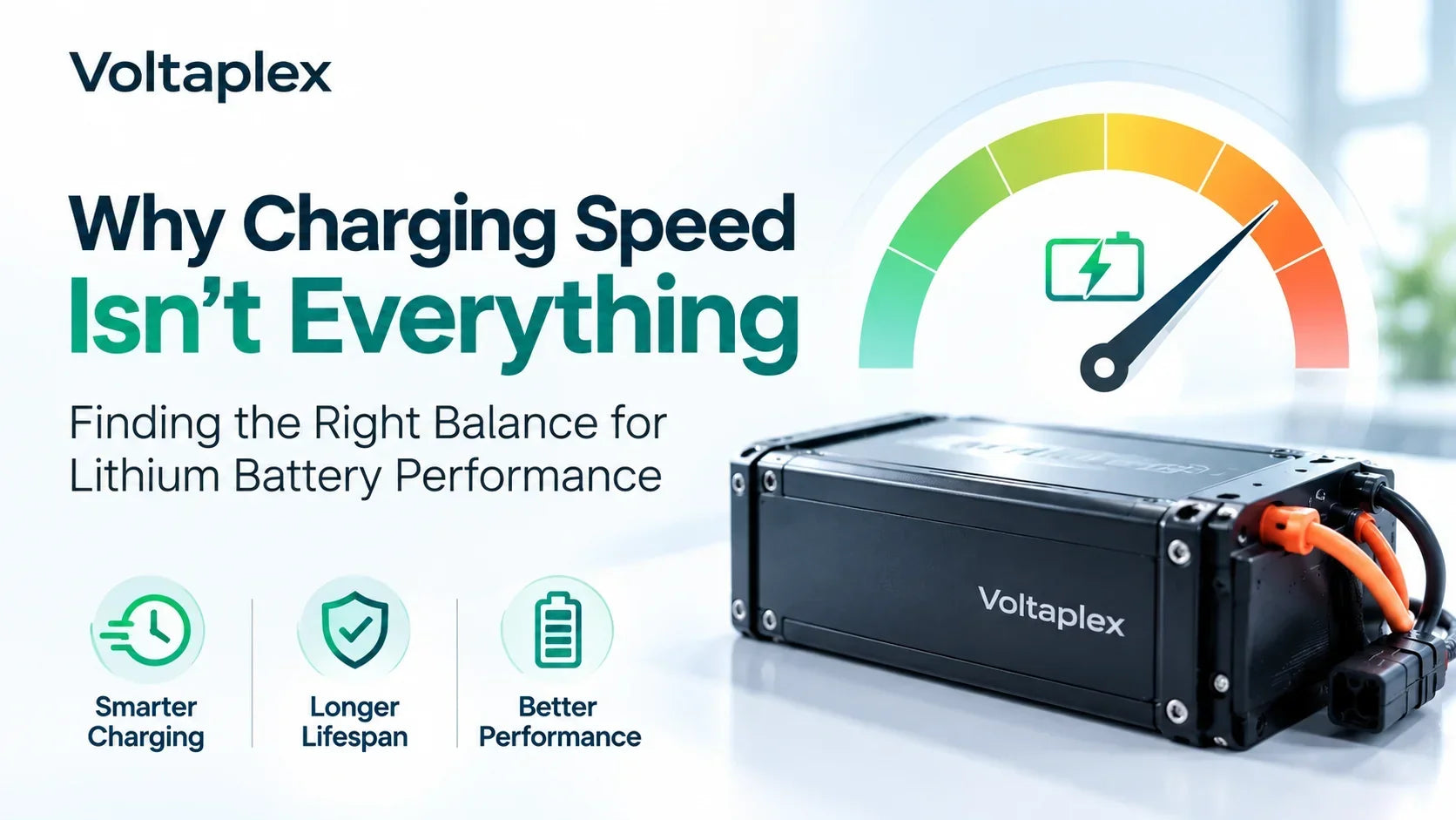 Why Charging Speed Isn't Everything: Finding the Right Balance for Lithium Battery Performance