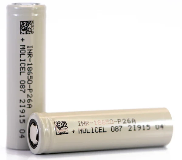 Molicel P26A Lithium-Ion Batteries for Power
