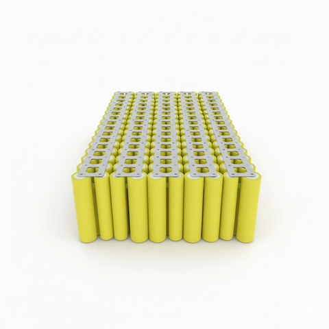 10S15P Battery Pack with Samsung 25R Cells, 37.5Ah, 300A, 36V, Cuboid Shape, Customizable