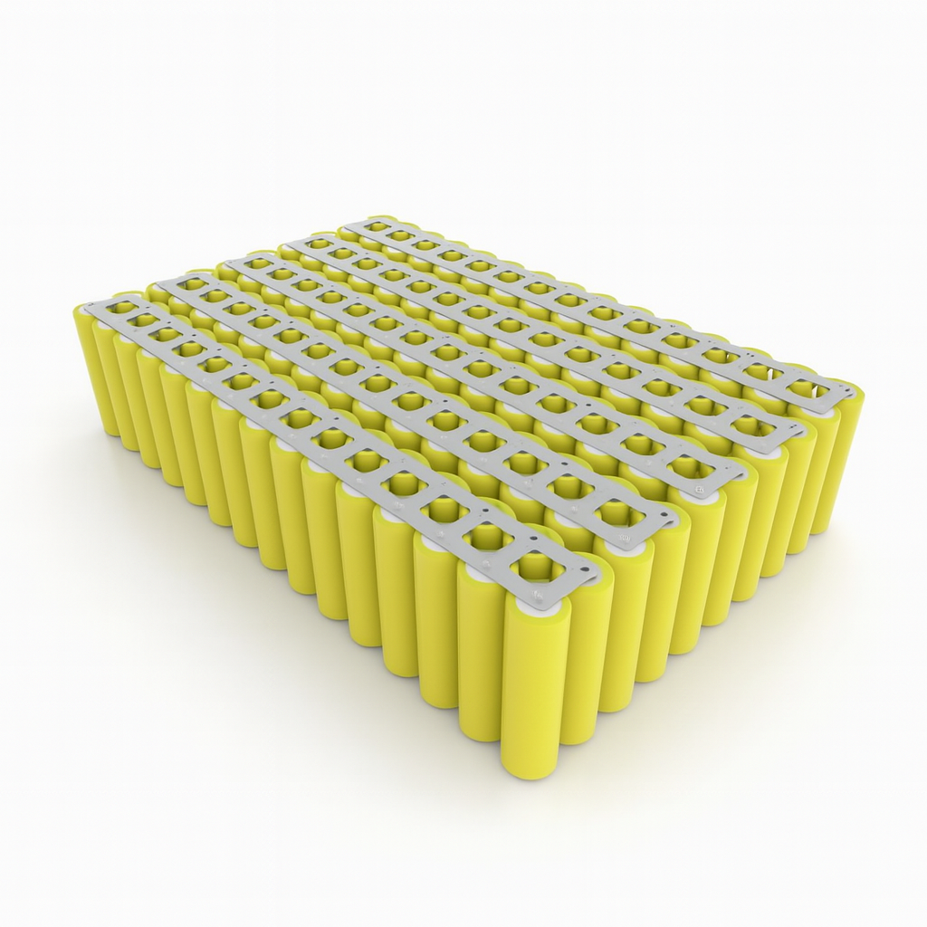 10S15P Battery Pack with Samsung 25R Cells, 37.5Ah, 300A, 36V, Cuboid Shape, Customizable