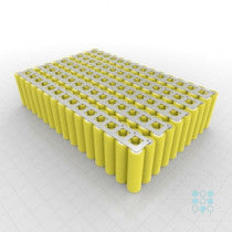 12S15P Battery Pack with Sony VTC6 Cells, 45Ah, 225A, 43.2V, Cuboid Shape, Customizable