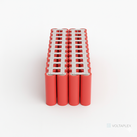 7S12P Battery Pack with Samsung 25R Cells, 30Ah, 240A, 25.2V, Cuboid Shape, Customizable