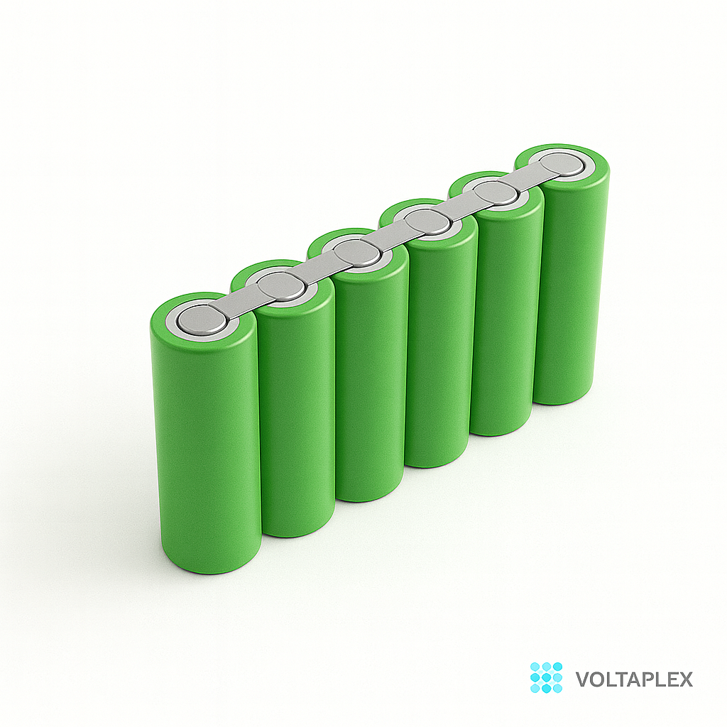 7S1P Battery Pack with Samsung 40T Cells, 4Ah, 20A, 25.2V, Cuboid Shape, Customizable