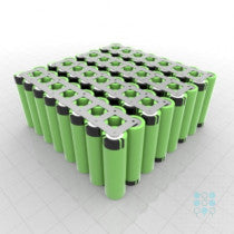 8S8P Battery Pack with Samsung 25R Cells, 20Ah, 120A, 28.8V, Cuboid Shape, Customizable