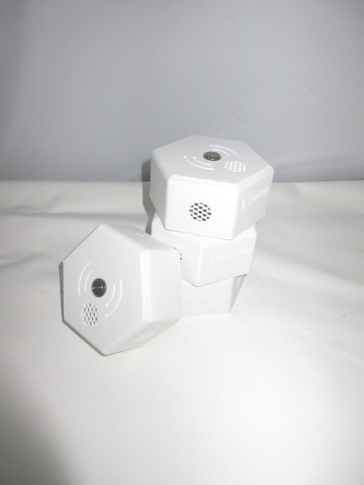 Several Soteria Sense units stacked together