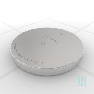 LIR2032 Coin Cell, 20mm, 40mAh, 40mA, 3.7V, Grade A Lithium-ion Rechargeable Button Cell