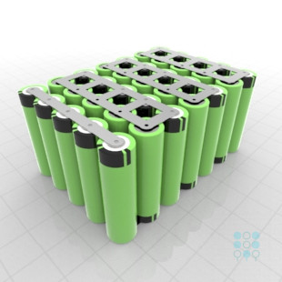 radius Snavs mangel 7S5P Battery Pack with Panasonic B Cells, 16.75Ah, 24.37A, 25.2V, Cuboid  Shape, Customizable - 18650 Battery Pack - Lithium Ion Battery Pack -  Voltaplex