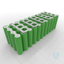 11S4P Battery Pack with LG MJ1 Cells, 14Ah, 40A, 39.6V, Cuboid Shape, Customizable