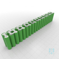 19S2P Battery Pack with LG MJ1 Cells, 7Ah, 20A, 68.4V, Cuboid Shape, Customizable