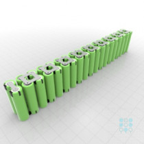 19S2P Battery Pack with Panasonic PF Cells, 5.76Ah, 20A, 68.4V, Cuboid Shape, Customizable