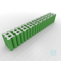 20S3P Battery Pack with LG MJ1 Cells, 10.5Ah, 30A, 72V, Cuboid Shape, Customizable