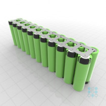 2S11P 7.2V li ion battery pack with Panasonic B cuboid iso