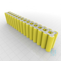 2S15P Battery Pack with LG HE4 Cells, 37.5Ah, 300A, 7.2V, Cuboid Shape, Customizable