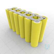 2S6P Battery Pack with LG HE4 Cells, 15Ah, 120A, 7.2V, Cuboid Shape, Customizable