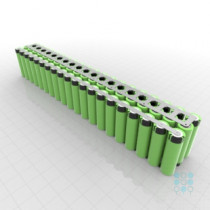 3S20P 10.8V li ion battery pack with Panasonic B cuboid iso