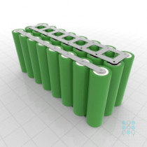 3S8P Battery Pack with LG MJ1 Cells, 28Ah, 80A, 10.8V, Cuboid Shape, Customizable