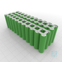 4S11P Battery Pack with LG MJ1 Cells, 38.5Ah, 110A, 14.4V, Cuboid Shape, Customizable