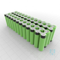 4S12P Battery Pack with Panasonic B Cells, 40.2Ah, 58.5A, 14.4V, Cuboid Shape, Customizable