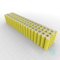4S19P Battery Pack with LG HE4 Cells, 47.5Ah, 380A, 14.4V, Cuboid Shape, Customizable