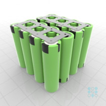 4S4P 14.4V li ion battery pack with Panasonic PF cuboid iso