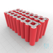 4S8P Battery Pack with LG HE2 Cells, 20Ah, 160A, 14.4V, Cuboid Shape, Customizable
