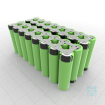 4S8P Battery Pack with Panasonic B Cells, 26.8Ah, 39A, 14.4V, Cuboid Shape, Customizable