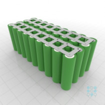 4S9P Battery Pack with LG MJ1 Cells, 31.5Ah, 90A, 14.4V, Cuboid Shape, Customizable