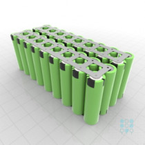 4S9P Battery Pack with Panasonic PF Cells, 25.92Ah, 90A, 14.4V, Cuboid Shape, Customizable