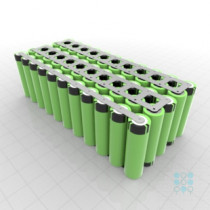5S11P Battery Pack with Panasonic B Cells, 36.85Ah, 53.62A, 18V, Cuboid Shape, Customizable