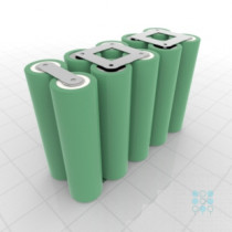 5S2P Battery Pack with Samsung 25R5 Cells, 5Ah, 40A, 18V, Cuboid Shape, Customizable