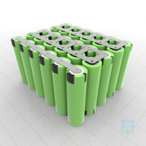 5S6P Battery Pack with Panasonic PF Cells, 17.28Ah, 60A, 18V, Cuboid Shape, Customizable