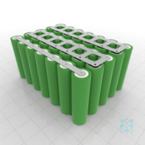 5S7P Battery Pack with LG MJ1 Cells, 24.5Ah, 70A, 18V, Cuboid Shape, Customizable