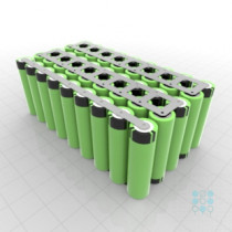 5S9P Battery Pack with Panasonic B Cells, 30.15Ah, 43.87A, 18V, Cuboid Shape, Customizable