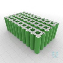 6S10P Battery Pack with LG MJ1 Cells, 35Ah, 100A, 21.6V, Cuboid Shape, Customizable