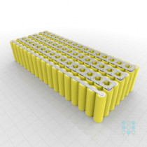 7S17P Battery Pack with LG HE4 Cells, 42.5Ah, 340A, 25.2V, Cuboid Shape, Customizable
