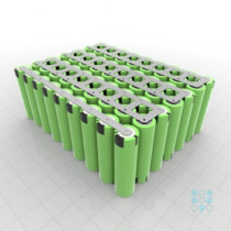 7S9P Battery Pack with Panasonic PF Cells, 25.92Ah, 90A, 25.2V, Cuboid Shape, Customizable
