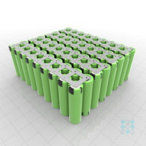 8S9P Battery Pack with Panasonic PF Cells, 25.92Ah, 90A, 28.8V, Cuboid Shape, Customizable