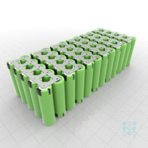 12S5P Battery Pack with Panasonic PF Cells, 14.4Ah, 50A, 43.2V, Cuboid Shape, Customizable