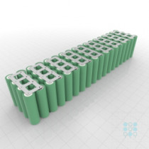 18S4P Battery Pack with Samsung 25R5 Cells, 10Ah, 80A, 64.8V, Cuboid Shape, Customizable