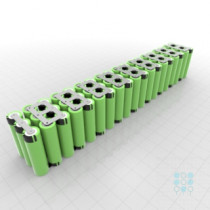 19S3P Battery Pack with Panasonic B Cells, 10.05Ah, 14.62A, 68.4V, Cuboid Shape, Customizable