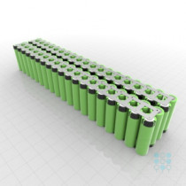 4S19P Battery Pack with Panasonic B Cells, 63.65Ah, 92.62A, 14.4V, Cuboid Shape, Customizable