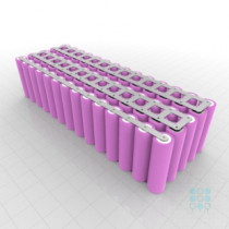 5S14P Battery Pack with Samsung 26FM Cells, 36.4Ah, 72.8A, 18V, Cuboid Shape, Customizable